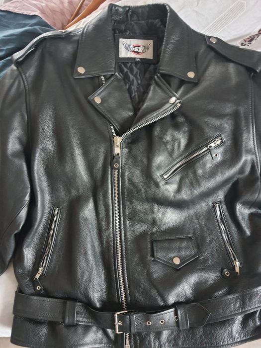 Geaca motor piele vitel Terminator