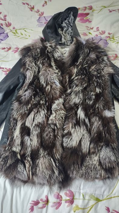 продам куртка натуральная кожа.мех.Канишка.б.у