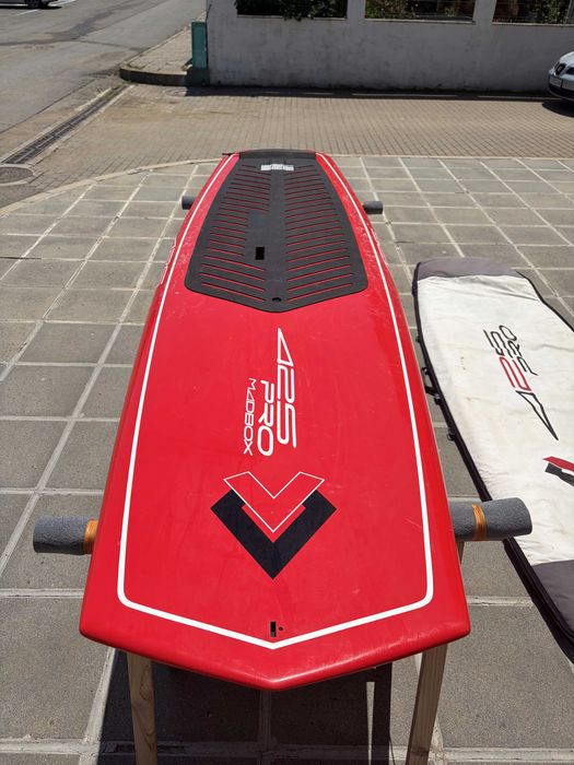 Карбонов Падъл Борд Сърф за вълни 425про / Full Carbon SUP Surf 425pro MadBox 8.6 foot