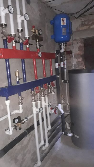 Монтаж системы отопления