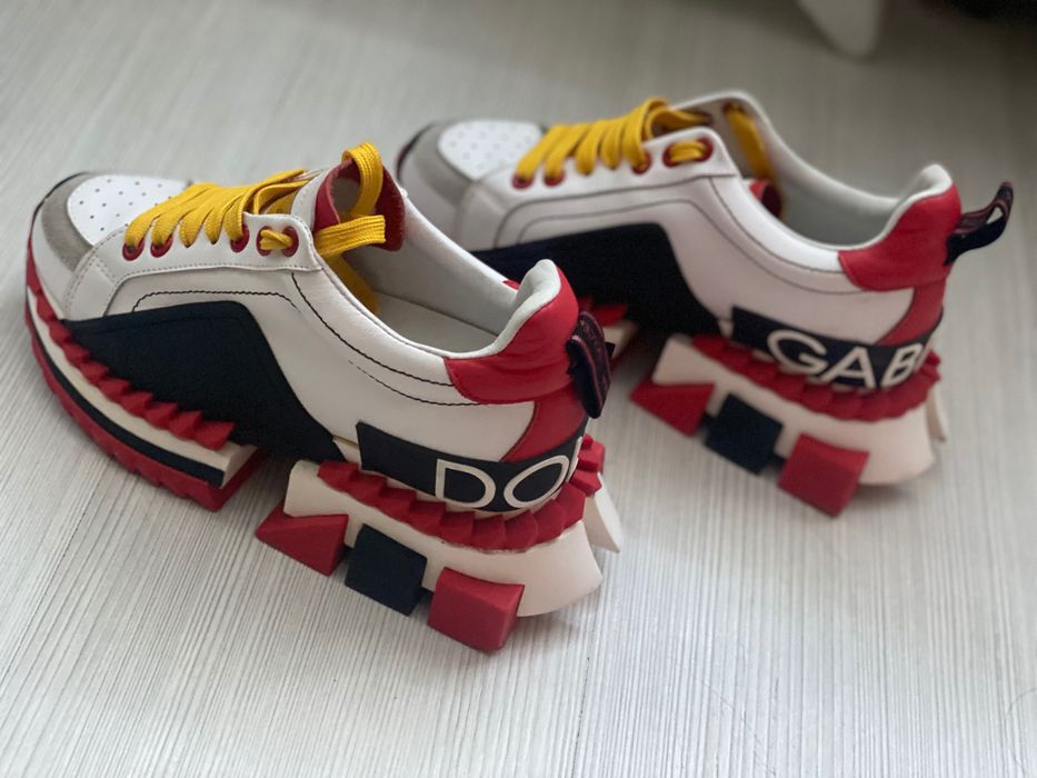 Дамски сникърси Dolce Gabbana, естествена кожа