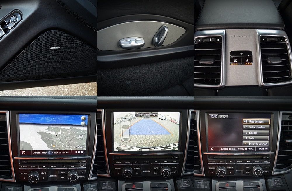 Porsche Panmera facelift 3.0D. camera .bose.trapa.far.bord piele