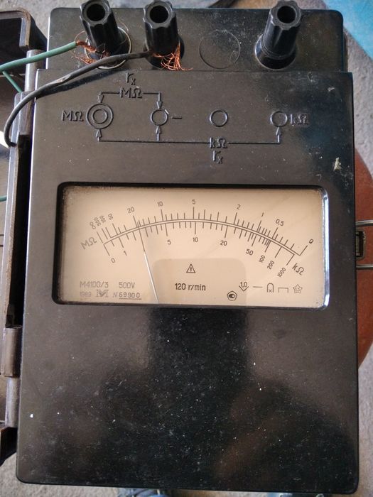 Мегометр до 500 вольт