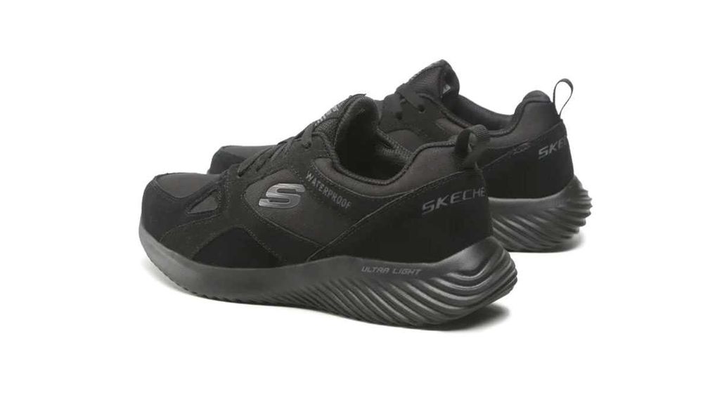Skechers Waterproof, Bounder Rivato, 42, negri