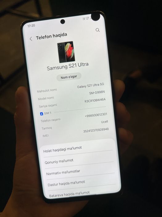Samsung s21 Ultra
