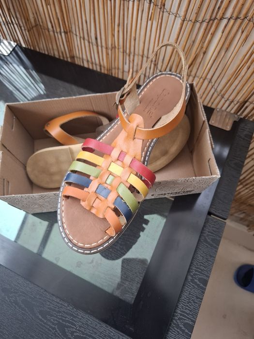 сандали от естествена кожа