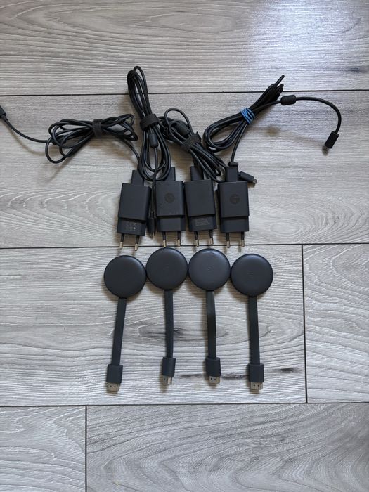 4x google chromecast gen 3