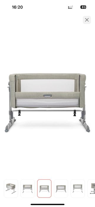 Приставная кроватка-манеж