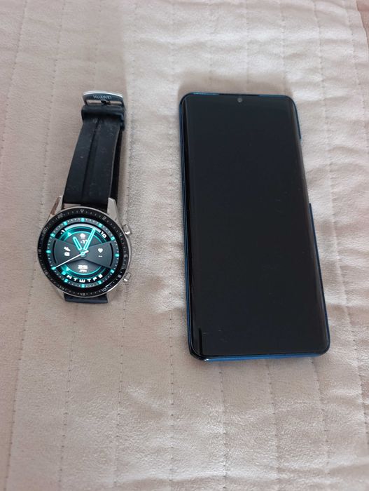 Xiaomi Mi Note 10 + Huawei watch gt 2