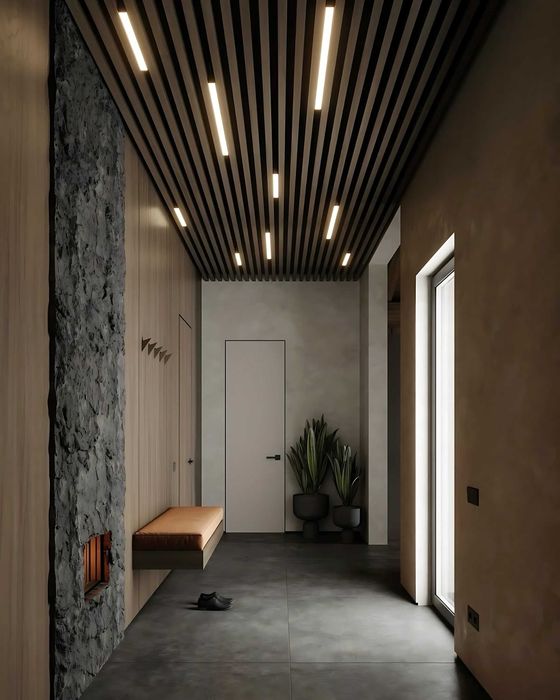 Реечные потолки | Grilyato | Грильято | Реечный | решетка потолок