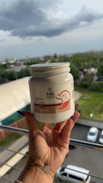 K-gel fibrele de pshilium