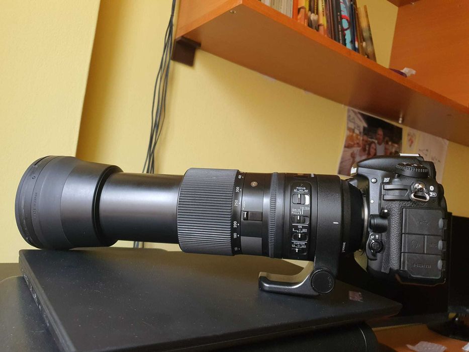 Nikon D500 cu obiectiv Sigma C 150-600