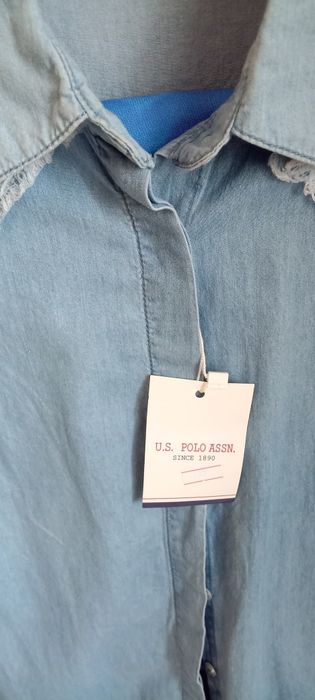 Джинсовая туника polo