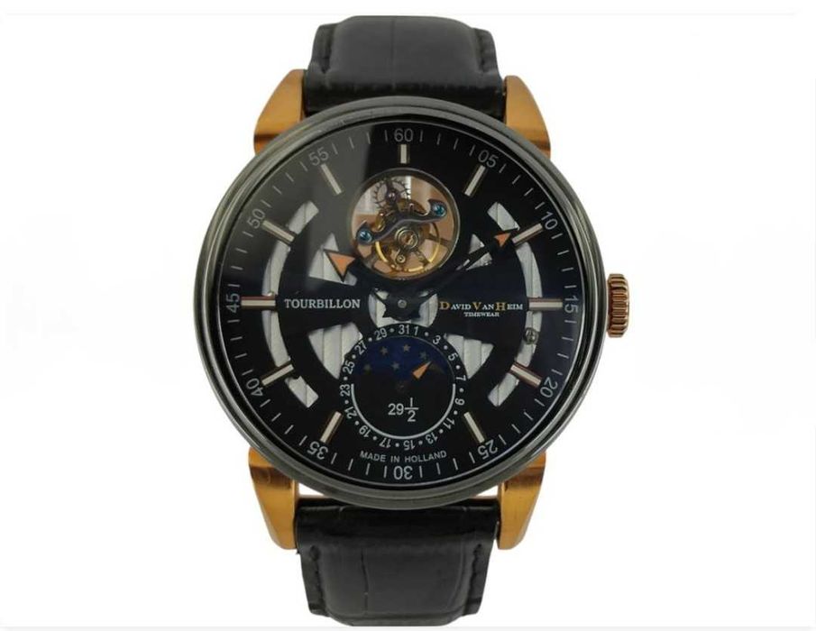 Холандски часовник със система Tourbillon. David Van Heim.