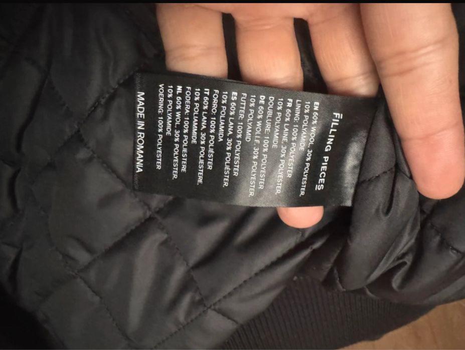 Geaca bomber lana Filling Pieces (Massimo, Axel Arigato)