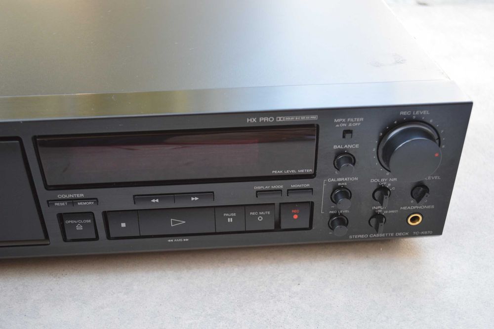 Deck Sony TC K 670 Defect