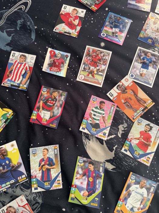 Topps and panini cards