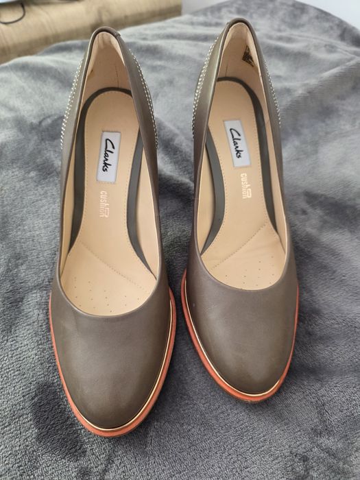 Pantofi damă CLARKS Cushion Plus din piele naturală, mărimea