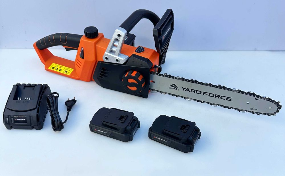 Yard Force LS C35B - Акумулаторна резачка за дърва 40V 2.0Ah като нова ...
