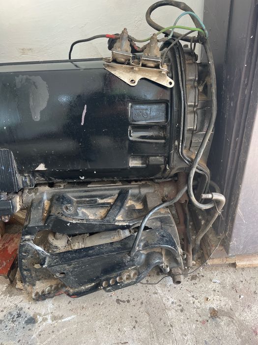 Ботуш с редуктор и хидравлика за моторна лодка