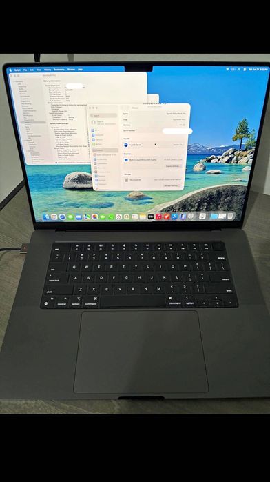 НАЛИЧЕН Apple MacBook Pro 16” M4 Max • 16-core CPU / 40-core GPU • 64GB Unified Memory • 1TB SSD С ГАРАНЦИЯ