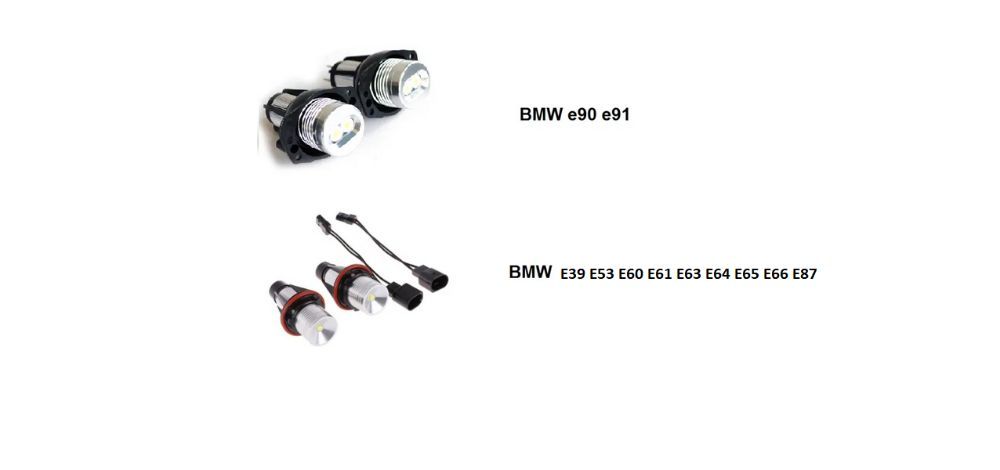 Kit Led Marker Angel Eyes BMW E39 E53 E60 E61 E63 E64 E65 E66 E87 E90