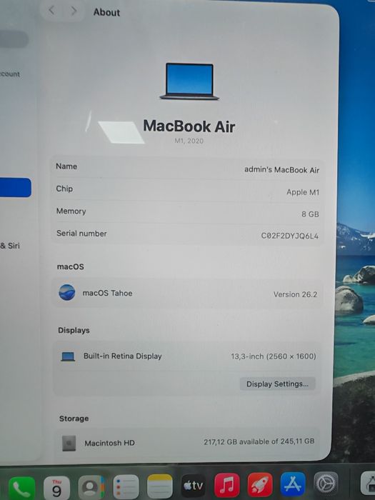MacBook Air m1 8/256gb Amanet Crangasi Lazar  57058