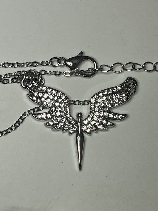 Мече с вечна роза и сребърно колие,подаръчен комплект, Св.Валентин