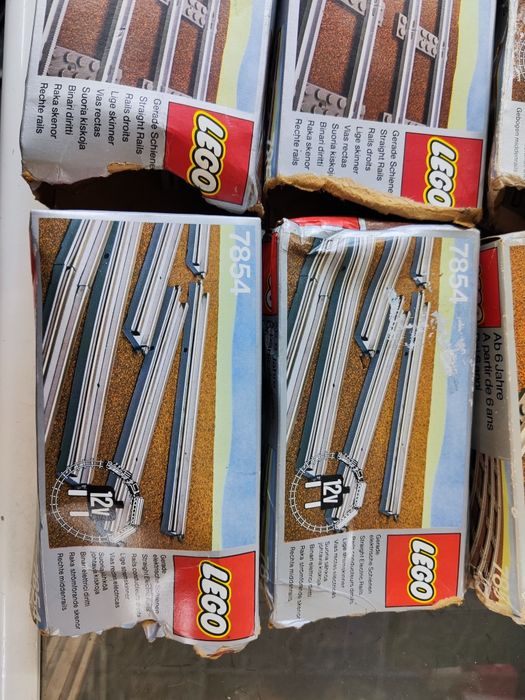 Лего релси влак 12 v lego 7850 7851