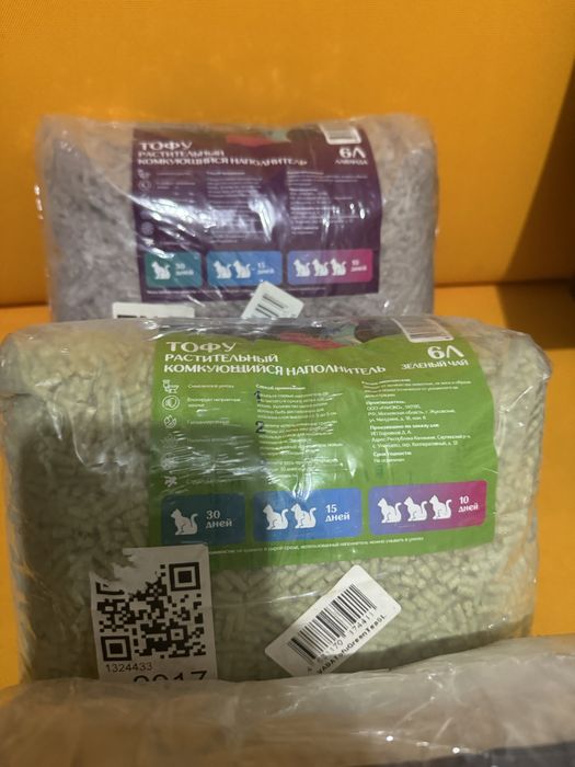 Тофу наполнитель для кошек