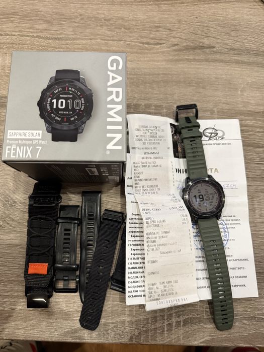 Garmin fenix 7 Sapphire Solar