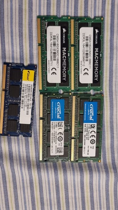 Ram Laptop 8GB ddr3 / ddr3l