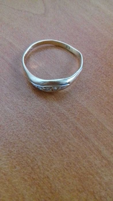 Малък златен дамски пръстен - 14k, 1,3 грама