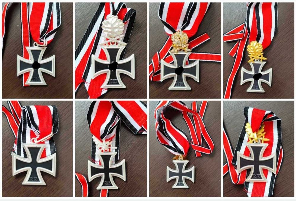 Medalii Hohenzollern, ordinul Mihai, Crucea de fier in cavaler
