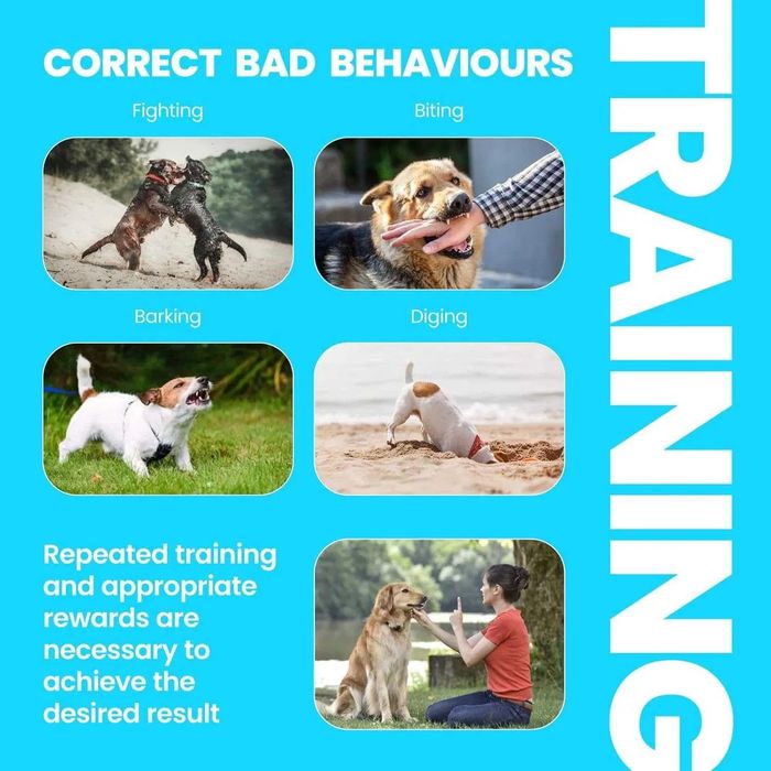 Dispozitiv de antrenare,alungare câini tehnologie 3VF,negru,sigilat