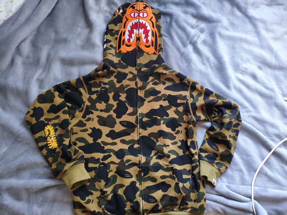 bape tiger пальь