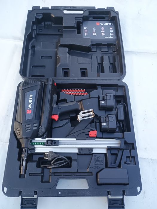 Pistol cuie beton wurth diga cs, set complet