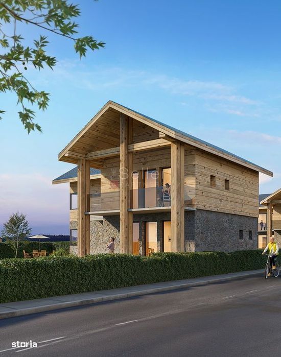 Maggie’s Residence – Vile Premium în Cristian – Design Modern și Curte
