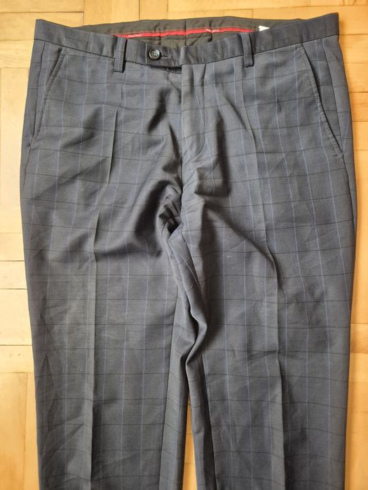Pantaloni eleganți CG Club of Gents, Cedric Slim Fit, Lână, Bărbați -