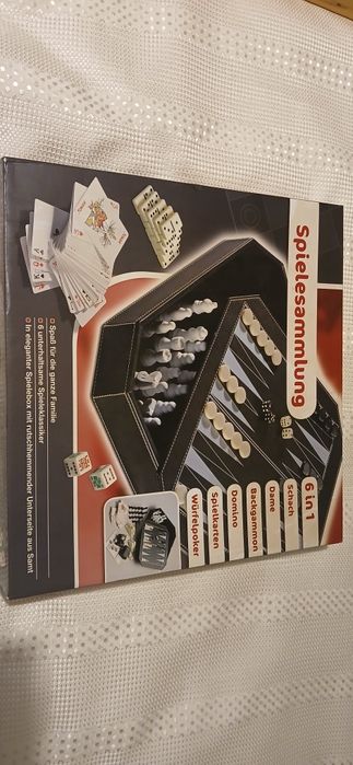 Colecție de jocuri  șah,table cărți dame domino poker Nou
