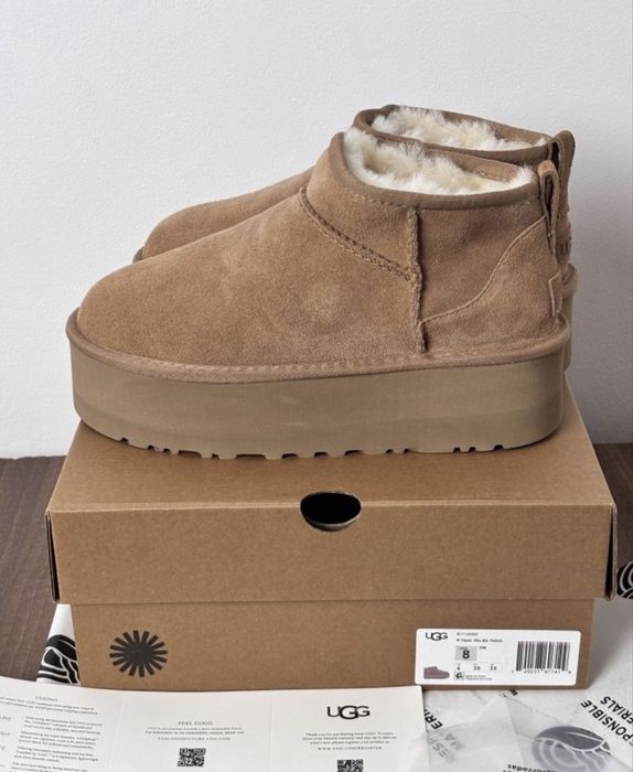 UGG Ultra mini platform chestnut