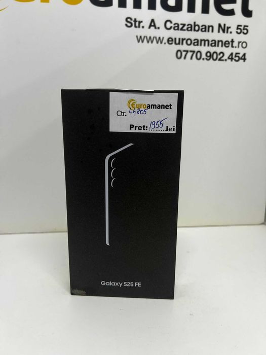 Telefon Samsung Galaxy S25 FE, Dual SIM, 8GB RAM, 128GB -I-