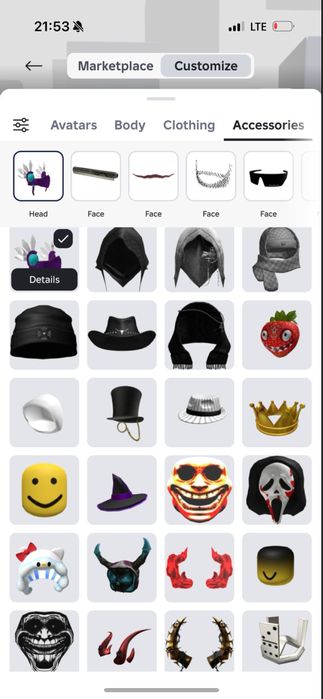 Роблокс Аккаунт Korblox/Violet Valkyrie
