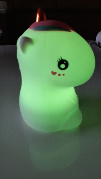 Светодиодна детска нощна лампа,, Еднорог""