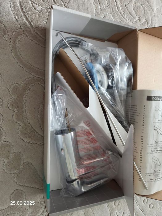 Baterie lavoar Hansgrohe Talis E 80, nouă, achiziționată din Germania.