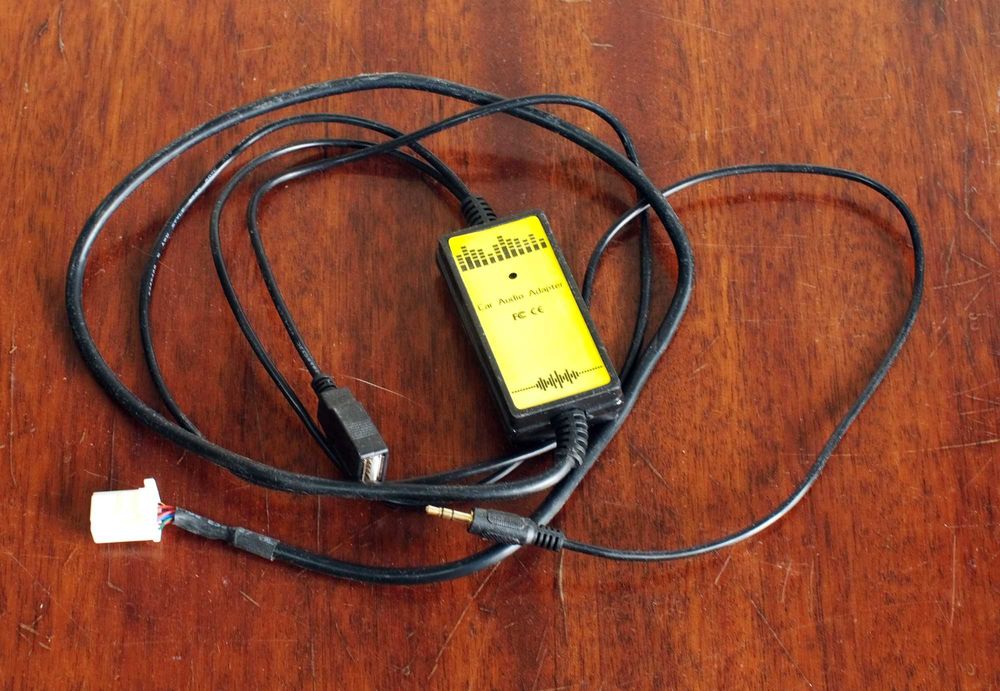 USB-адаптер к штатной магнитоле ТОЙОТА