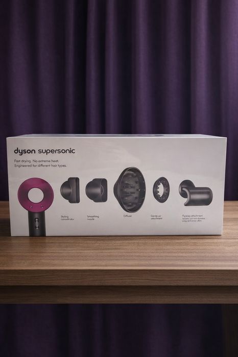 Uscător de păr Dyson Supersonic Fuchsia/Iron adus din Germania sigilat