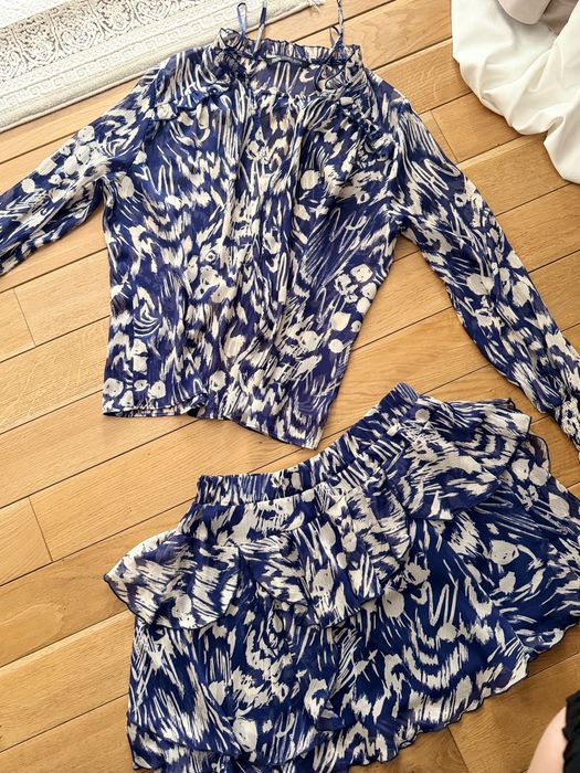 Set zara fusta si camasa marime M neutilizata