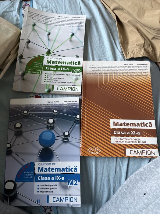 Culegeri matematica clasa a 9 a