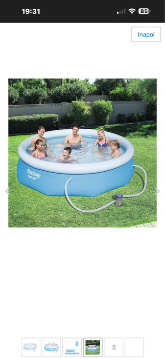 piscina bestway fast set